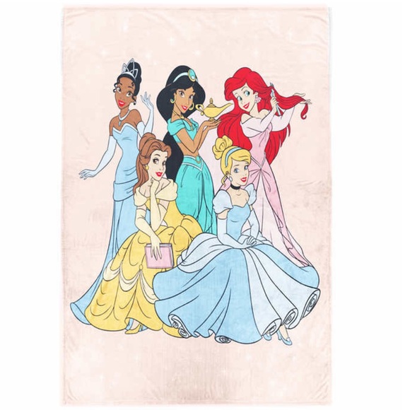 Jay Franco Character Pillow & Throw Set, Princess - Picture 3 of 8